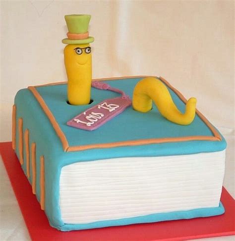 Bookworm Cake By Jkeirnan I Have Done Book Worms Over The Years Cake