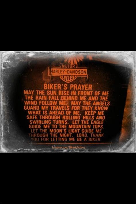 H D Prayer Bikers Prayer Christian Biker Prayers