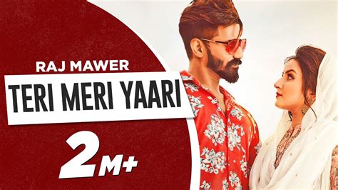 Teri Meri Yaari Official Video Raj Mawer Haryanvi Song 2019 Speed Records Haryanvi Youtube