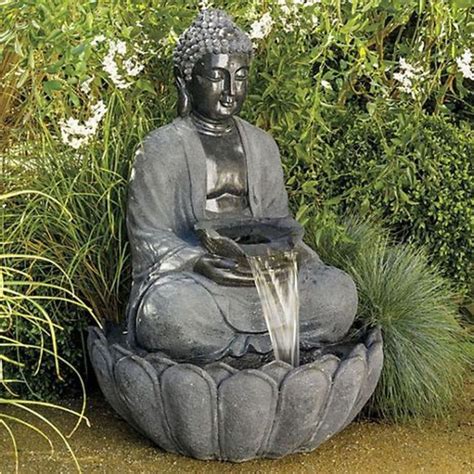 Awesome Buddha Statue For Garden Decorations Fountains Outdoor