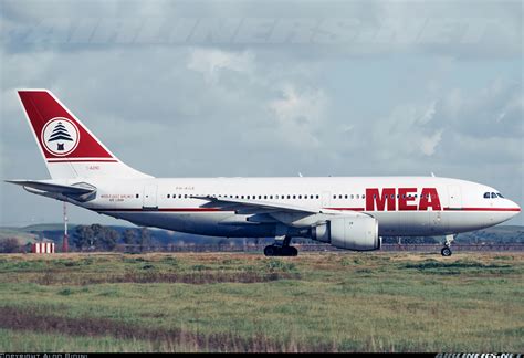 Airbus A310 203 Middle East Airlines Mea Aviation Photo 2543853