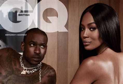 Naomi Campbell And Skepta Create Fire On The Cover Of Gq