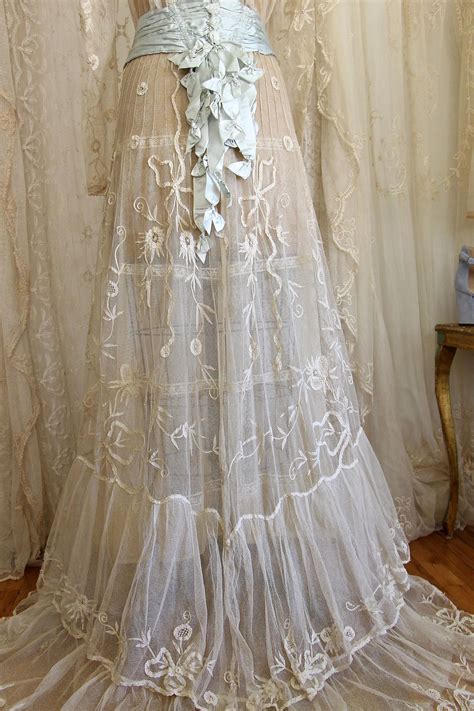 Reserved Breathtaking Antique Wedding Gown Victorian Etsy