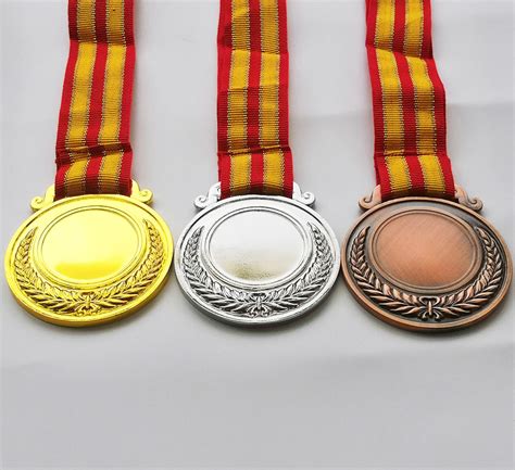 Cheap Custom Race Medals Gold Silver Bronze Sports Medals With Etsy