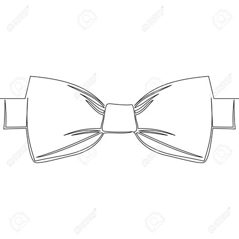 Flat Drawings Pencil Drawings Bow Tie Tattoo Line Art Tuxedo Bow Tie Single Line Drawing