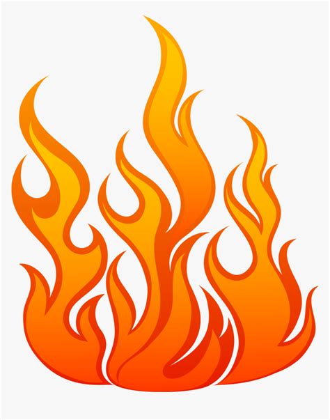 Fire Flames Free Vector In Clip Art Png Flame Vector Png Free The