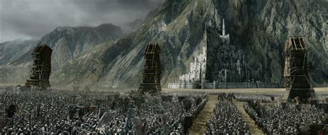 The Siege Of Minas Tirith Lord Of The Rings Minas Tirith Middle Earth