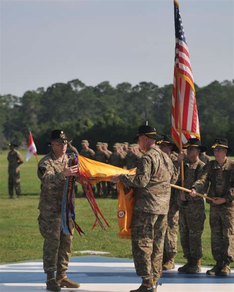 37 Cav Holds Color Casing Ceremony Article The United States Army