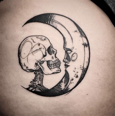 Moon Tattoo Youve Always Wanted Crescent Full Moon Phases And More