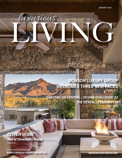 Luxurious Living Magazine January 2016 By The Noble Agency Issuu