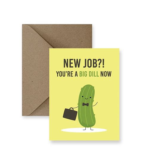 Funny New Job Card For Friend Congratulations New Job Card Etsy