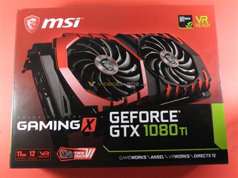 Msi Geforce Gtx 1080 Ti Gaming X Review A Closer Look Msi Geforce