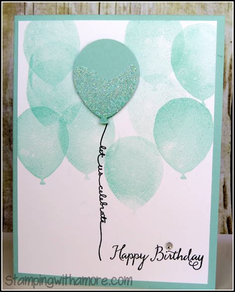 Our balloon flights are typically over sioux falls and the surrounding farmland. Stampingwithamore: Floating Balloon Birthday Card
