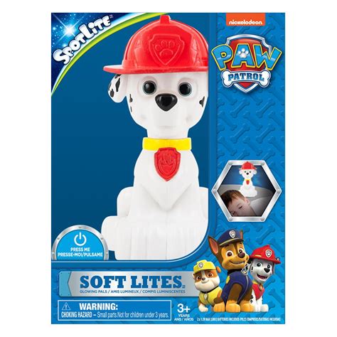 Amazon com paw patrol night light. PAW Patrol Soft Lite Glowing Pals Night Light | Walmart Canada