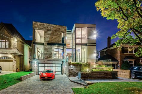 4 Million Newly Built Contemporary Home In Toronto Canada Homes Of