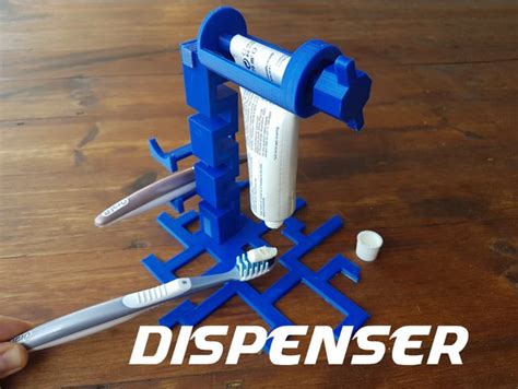 Toothpaste Dispenser 3dprinting 3dthursday Perfect 3d Printing Filament