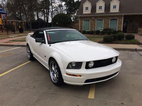 06 Mustang Gt Convertible For Sale Houston Aftermarket Rims And Intake