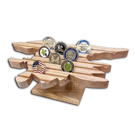 Trident Coin Holder | Challenge coin holder, Coin holder, Military crafts