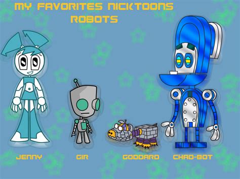 My Favorites Nicktoons Robot By Sibred On Deviantart