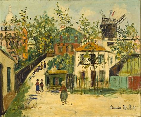 Montmartre Maurice Utrillo Encyclopedia Of Visual Arts