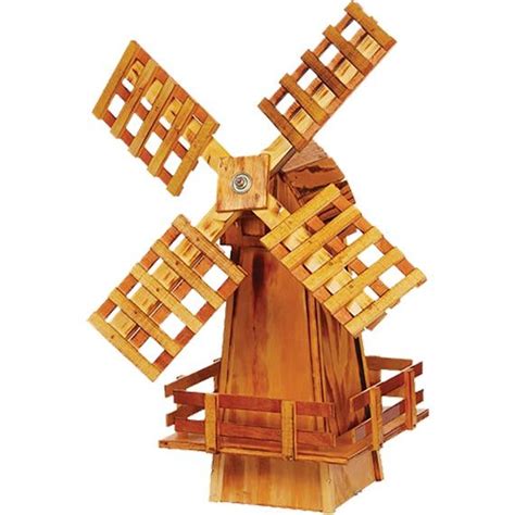 Amish Small Decorative Wooden Windmill In 2020 Wooden Windmill Wood