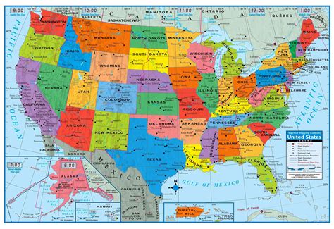 El Mapa De Estados Unidos