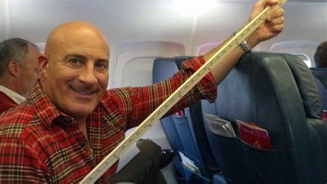Jim Cantore Carries Yard Stick To Boston To Measure Snow From Winter