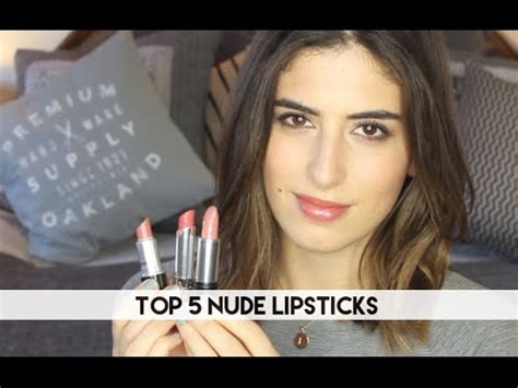 Top Nude Lipsticks Lily Pebbles Youtube