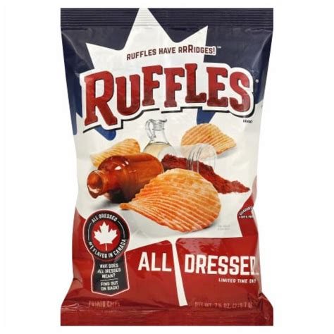 Ruffles All Dressed Chips 775 Oz Kroger