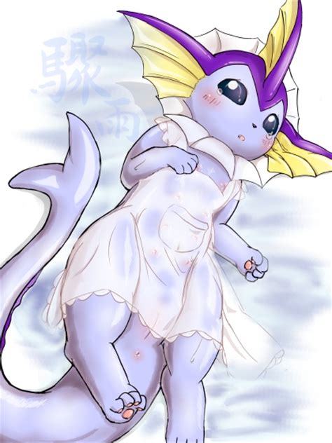 Rule 34 Blue Skin Color Female Female Only Feral Nipples Pokemon Solo Tagme Vaporeon 295423