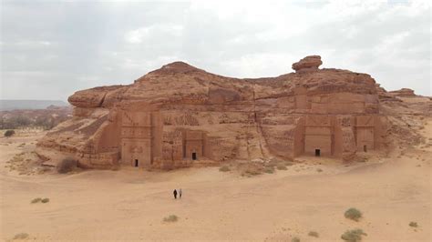 The Tombs Of Al Hijr Are Carved Out Of The Rock In Saudi Arabias Northern Desert Abc News