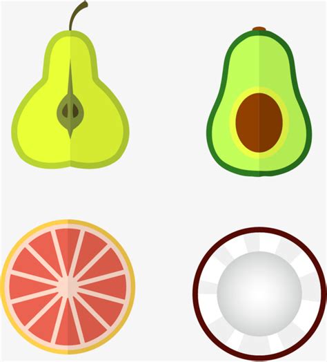 A Simetria De Frutas As Frutas Frutas Olhando Para O Gr Fico Png E Vetor Para Download Gratuito