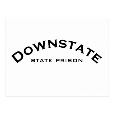 Downstate State Prison Logo Postcard Zazzle