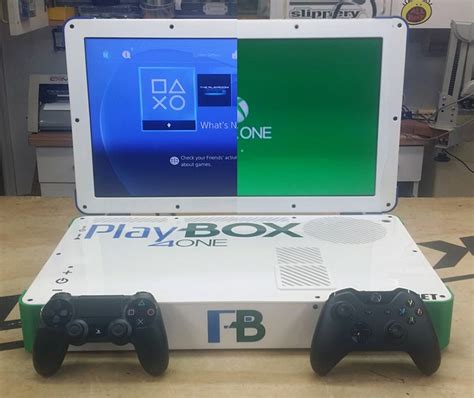 Playbox A Combination Of The Xbox One And Playstation 4 Video Game