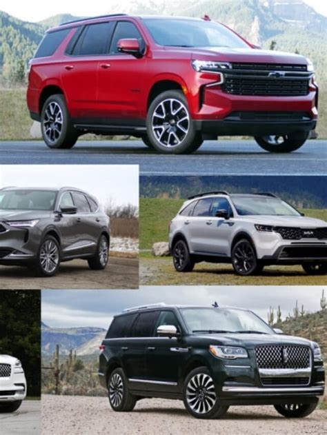 Top 10 Luxury Suvs With 3 Rows In Us Price Specifications Mileage