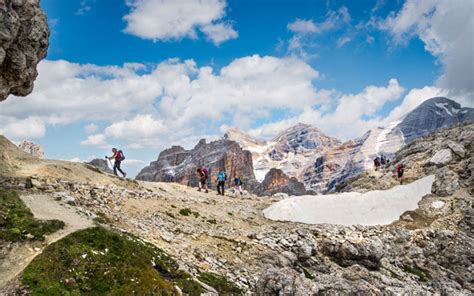 Mount Lagazuoi In The Heart Of The Dolomites Unesco World Heritage