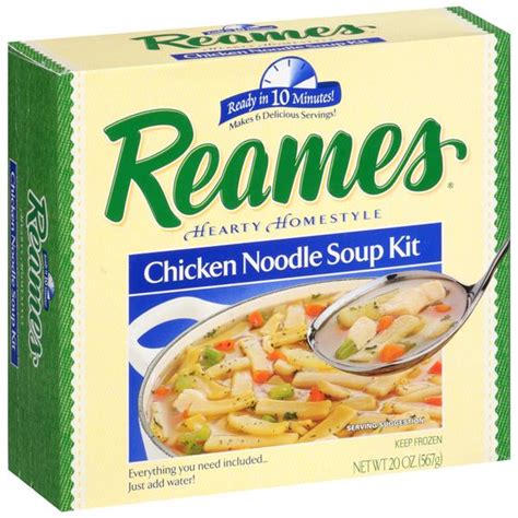 My kids love it when i use homemade egg noodles, but like i mentioned above, i just don't have the time during the holidays. Reames Chicken Noodle Soup Kit | Hy-Vee Aisles Online ...