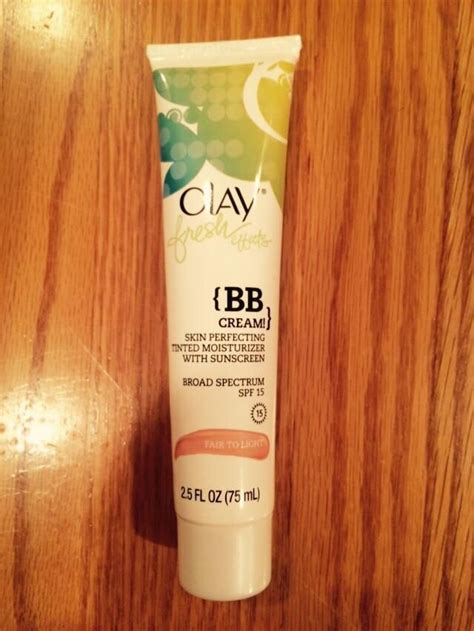 olay fresh effects bb cream in fair to light tried on hand once olay fresh effects sunscreen