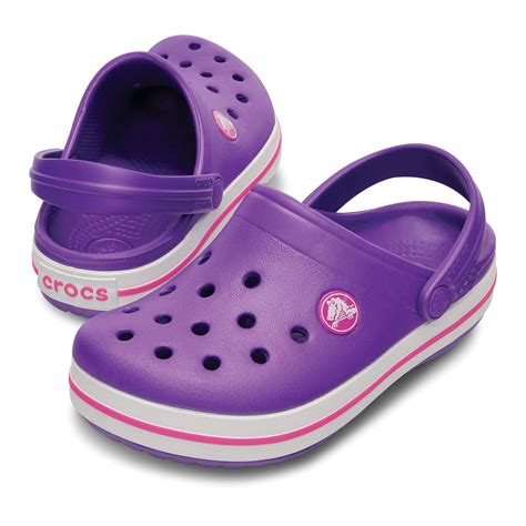 New Genuine Crocs Crocband Kids Childrens Comfort Sandals Shoes Clogs