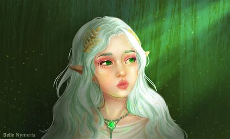 Wandering Elven Girl By Nymeria 1 On Deviantart
