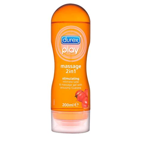 Durex Play Stimulating Massage Gel In Flavoured Lubricant Cream Pk