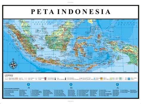 Gambar Peta Indonesia Lengkap Dengan Legendanya Arini Gambar Porn Sex Picture