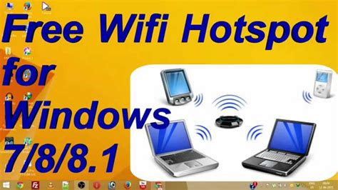 How To Turn Your Windows 8 1 Laptop Into A WiFi Hotspot Hotspot Wifi