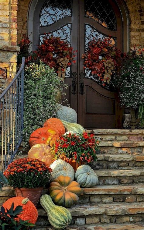 Gorgeous Easy Creative Fall Porch Decorating Ideas Https