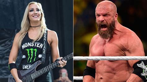 Alice Coopers Nita Strauss Reveals A Special Photo With Triple H