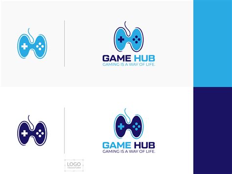 Game Hub Logo By Logo Transform On Dribbble