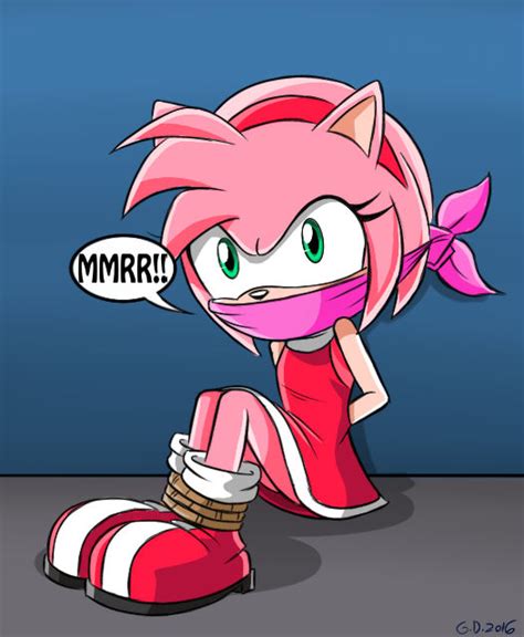 Amy Bound And Gagged Commission By Gaggeddude32 On Deviantart