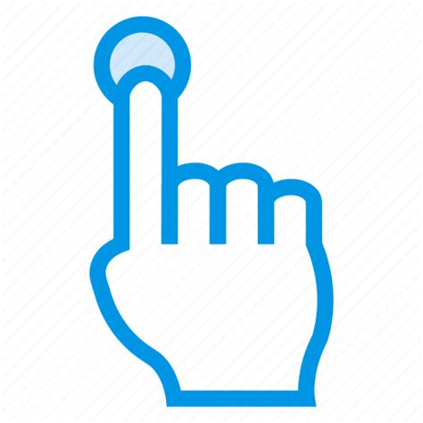Click Finger Mouse Pointer Tap Tool Touch Icon Download On