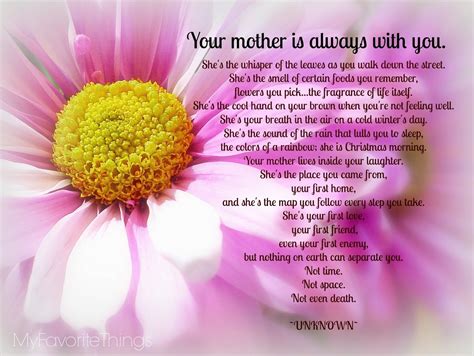 Your Mother Is Always With You Pictures Photos And Images For