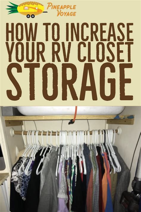 Check spelling or type a new query. How To Increase Your RV Closet Storage | Closet storage ...